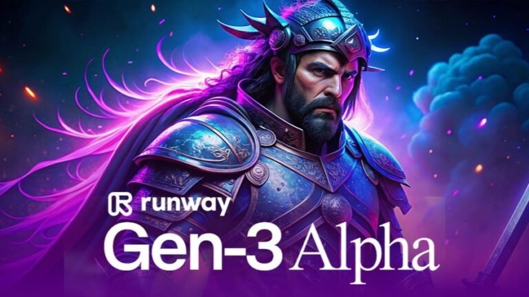 AI video editing example using Runway