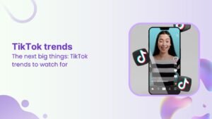 TikTok app interface showing editing tools, filters, and shopping features