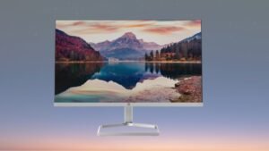 HP M22f 22" FHD IPS Monitor – The Perfect Blend of Style, Performance, and Comfort