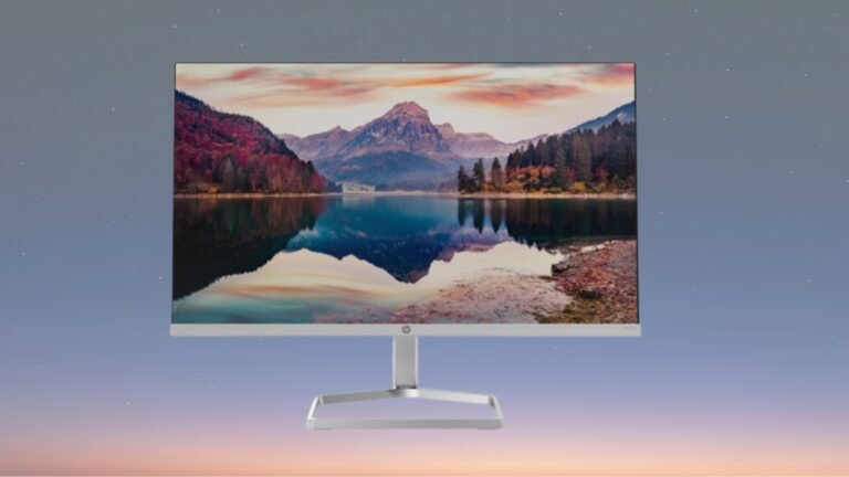 HP M22f 22" FHD IPS Monitor – The Perfect Blend of Style, Performance, and Comfort